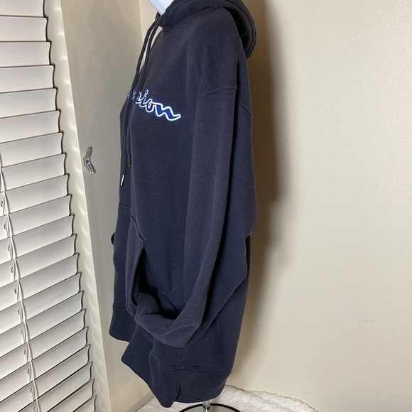 CHAMPION Logo Hoodie w/kangaroo pocket Size Medium - Picture 3 of 7